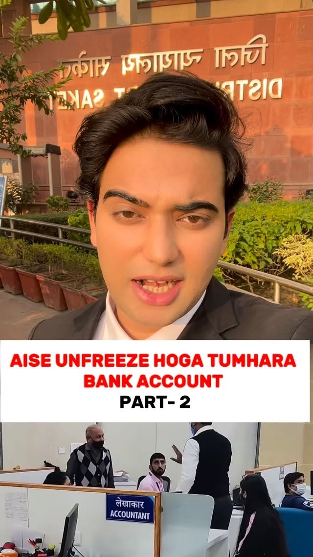 legal_doctor_ 게시물 이미지: Aise Unfreeze Hoga Tumahra Bank...