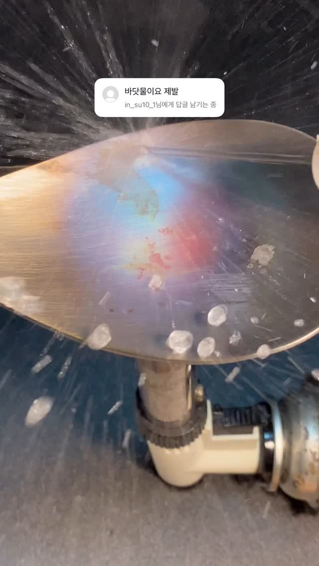 legendary_spoon 게시물 이미지: 뜨거운 숟가락 위에서 증발시키기 (16) 바닷물