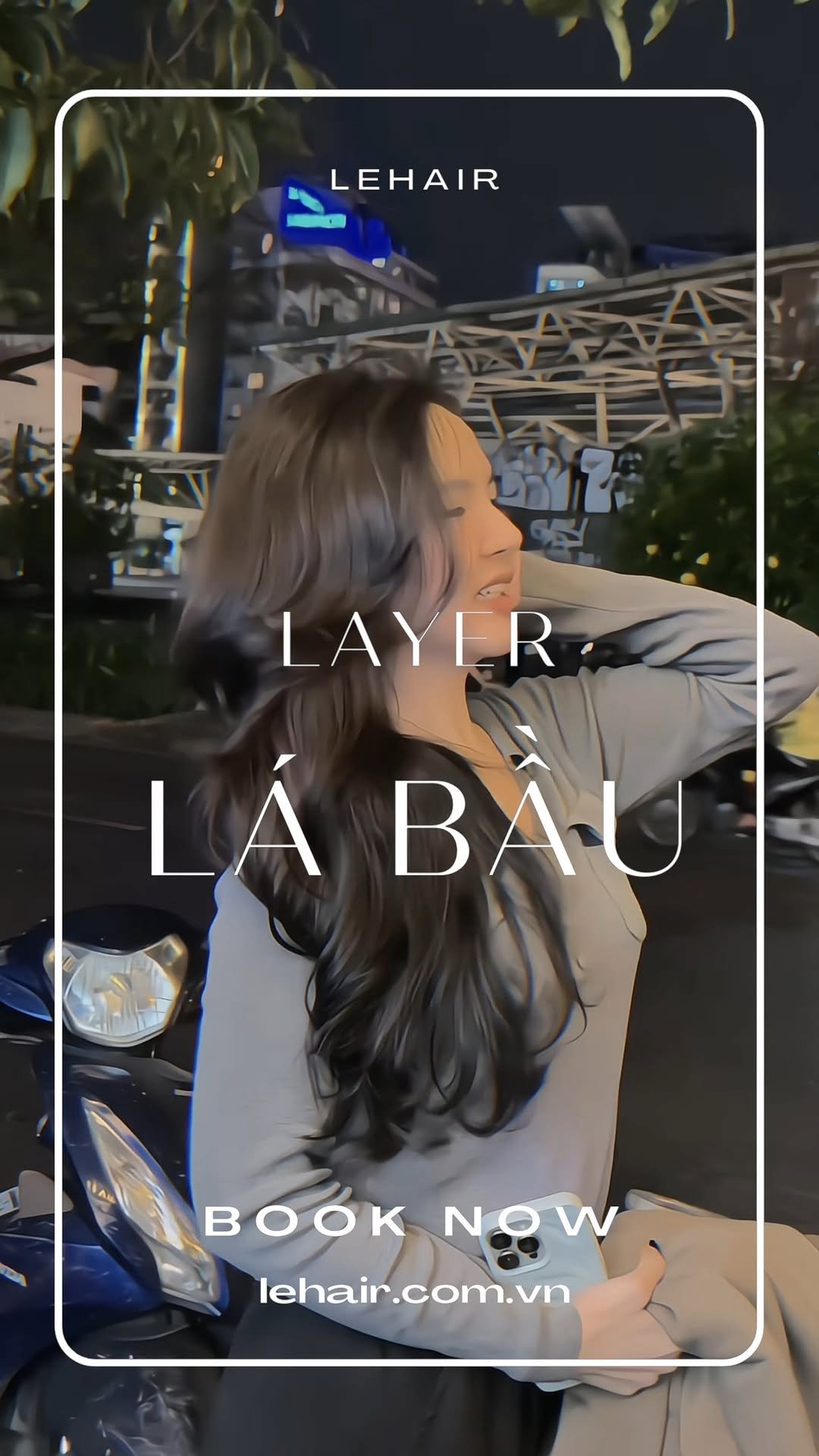 lehair.salon 게시물 이미지: Chị em nhất định phải để tóc uốn Layer Lá Bầ...