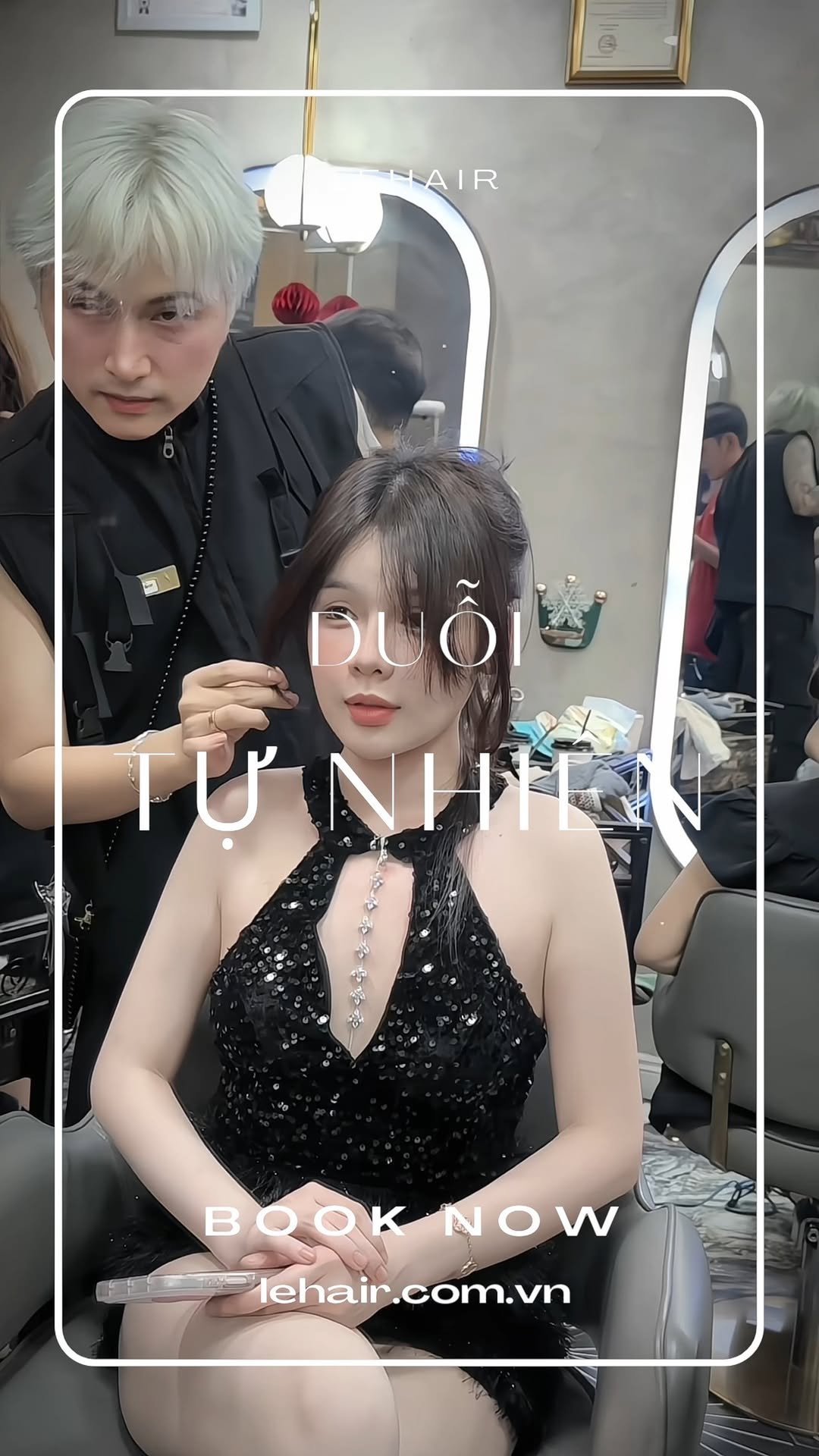 lehair.salon 게시물 이미지: Duỗi tóc tự nhiên tạo độ phồng không bị thẳng...