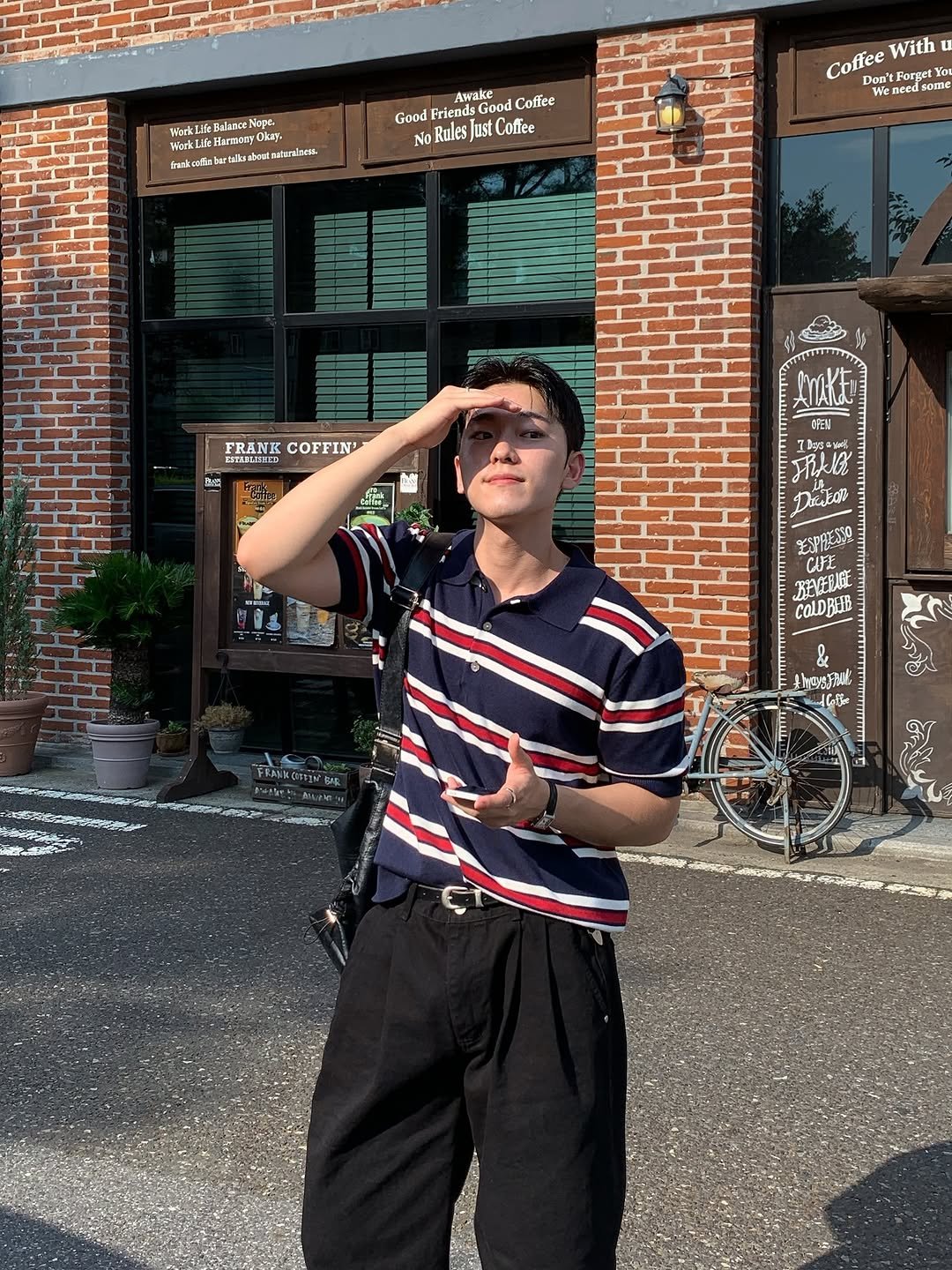 Photo by 규민_르니던 on August 13, 2025. May be an image of 1 person and text.