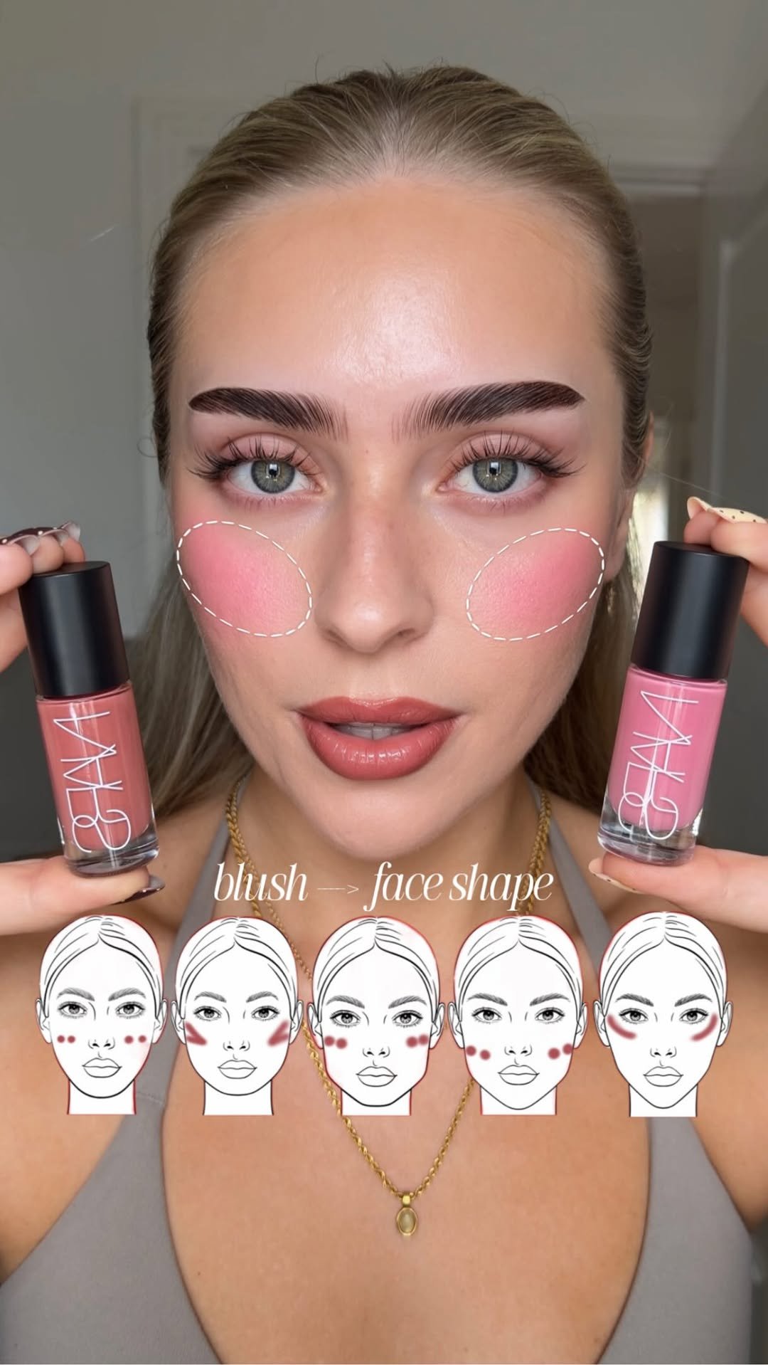 lenkalul 게시물 이미지: ad. blush placement according to YOUR face...