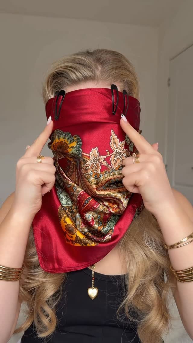 lenkalul 게시물 이미지: bandana hack 🎡🍒♥️✨ following @mattloveshair...