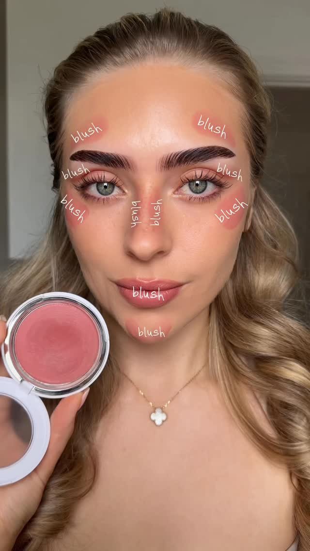 lenkalul 게시물 이미지: remember this…blush & foundation technique🫰🏼🩷...