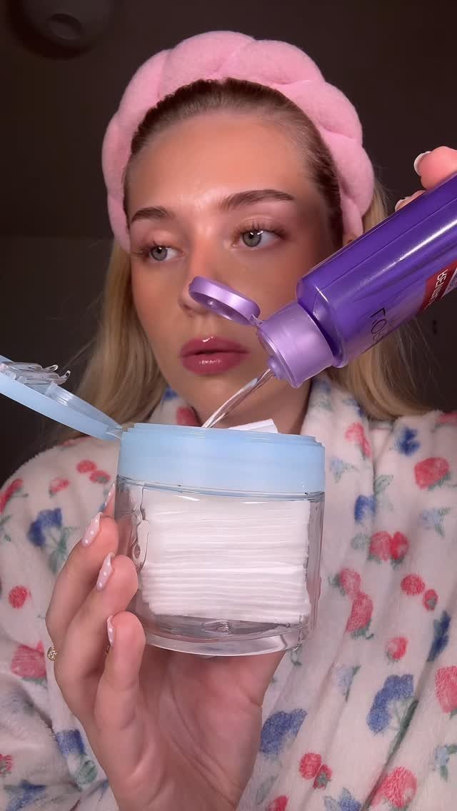 lenkalul 게시물 이미지: ad get unready with me in silence🧼 tip: reuse...