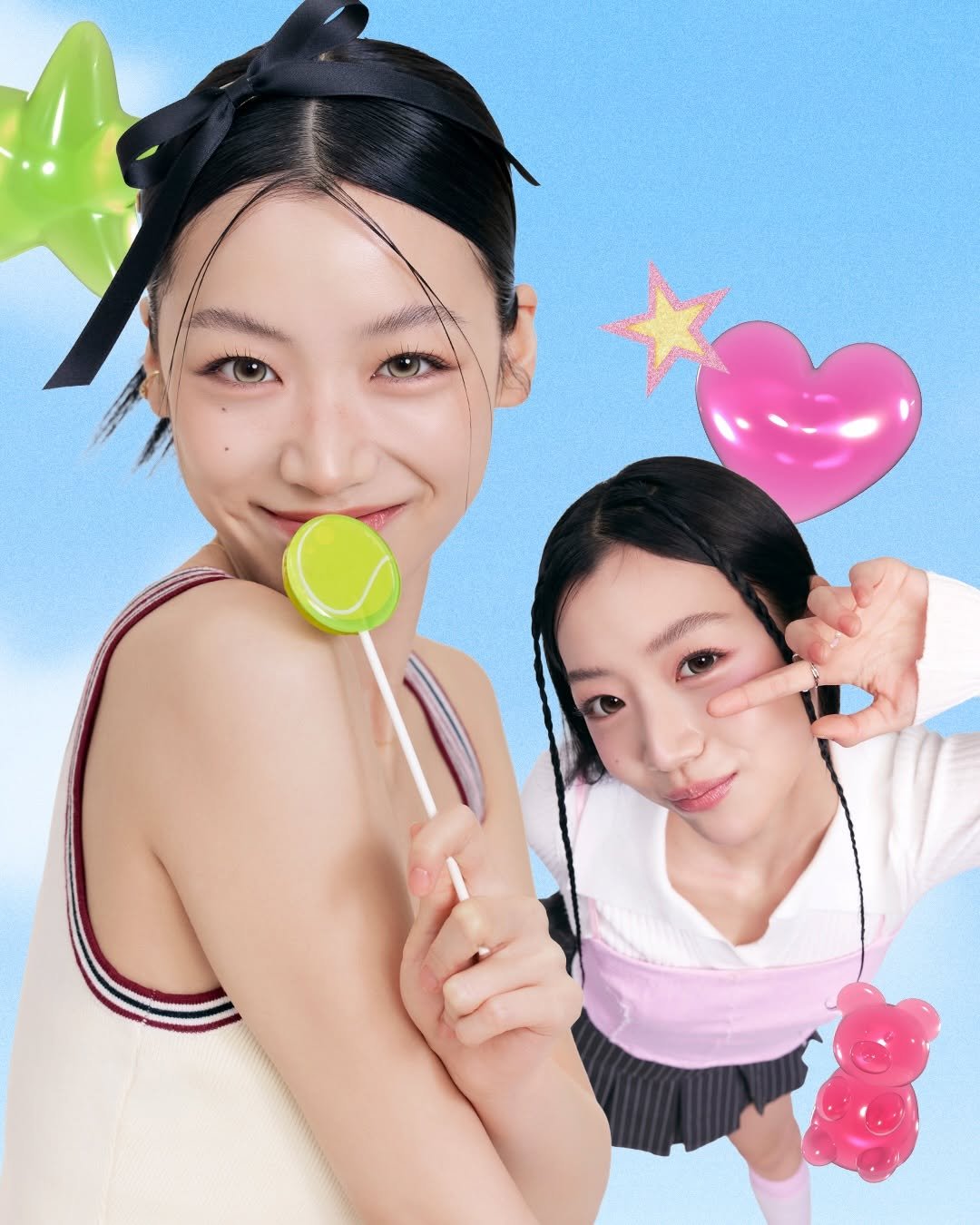 Photo by 렌즈미 LENSME Official on February 27, 2026. May be an image of lollipop and text.