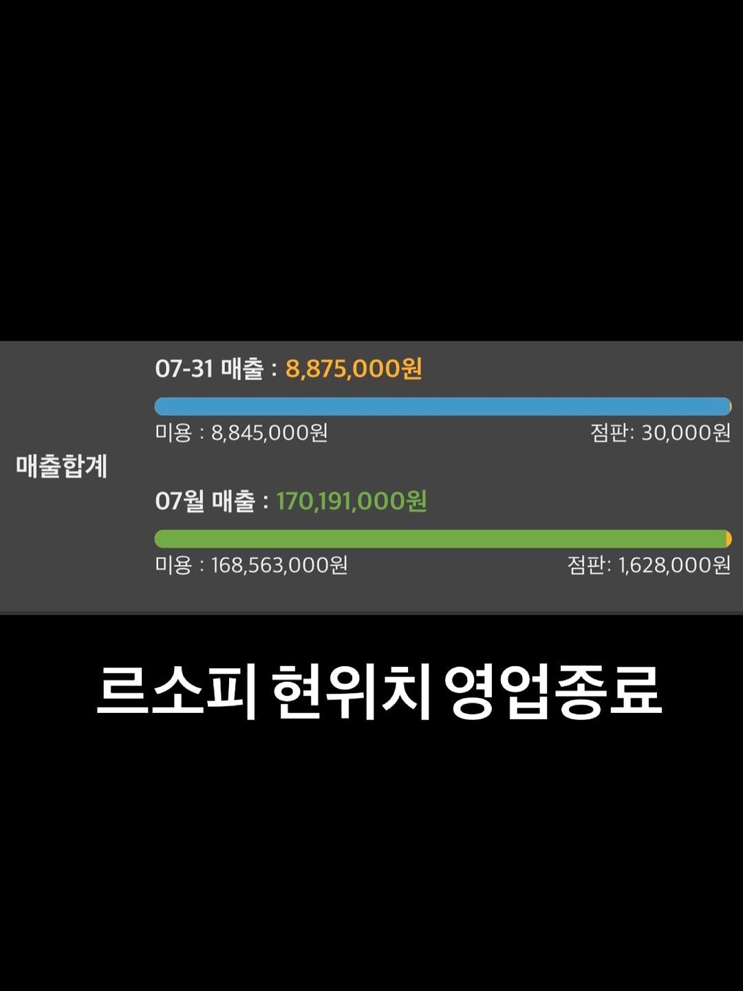 lesophi_100k 게시물 이미지: 현 르소피 매장은 8월 9일부로 영업종료합니다
새로운 르소피 매장은 8월 15일부터...
