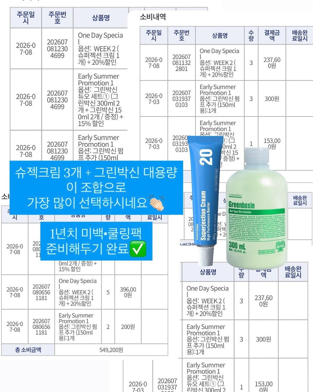 let_mein_ljh 게시물 이미지: 역시 똑똑한 미인님들😎

올 여름 제대로 대비하고 계시네요👏🏻☀️

✅그린박신은...