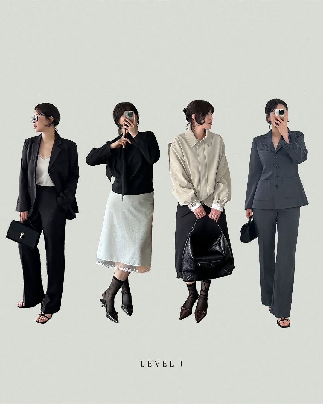 Photo by 레벨제이 on March 19, 2026. May be an illustration of one or more people, duffle coat, overcoat, suit, blazer, poster and text that says 'LEVELI'.