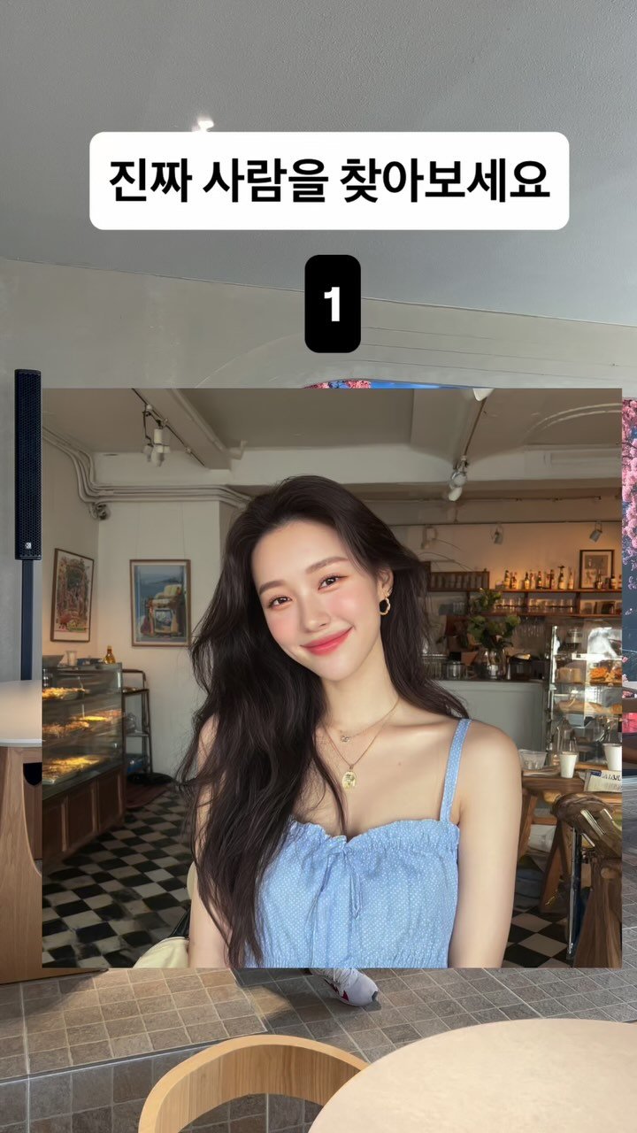 life_cheerer_ 게시물 이미지: 📸 ”이거 진짜 사람이에요?“
요즘 AI 이미지, 진짜 사람보다 더 진짜 같다는...