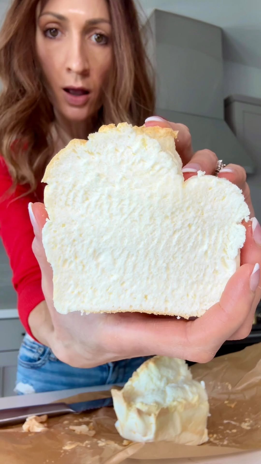 lilsipper 게시물 이미지: @lilsipper 🍞 zero carb egg white butter bread...