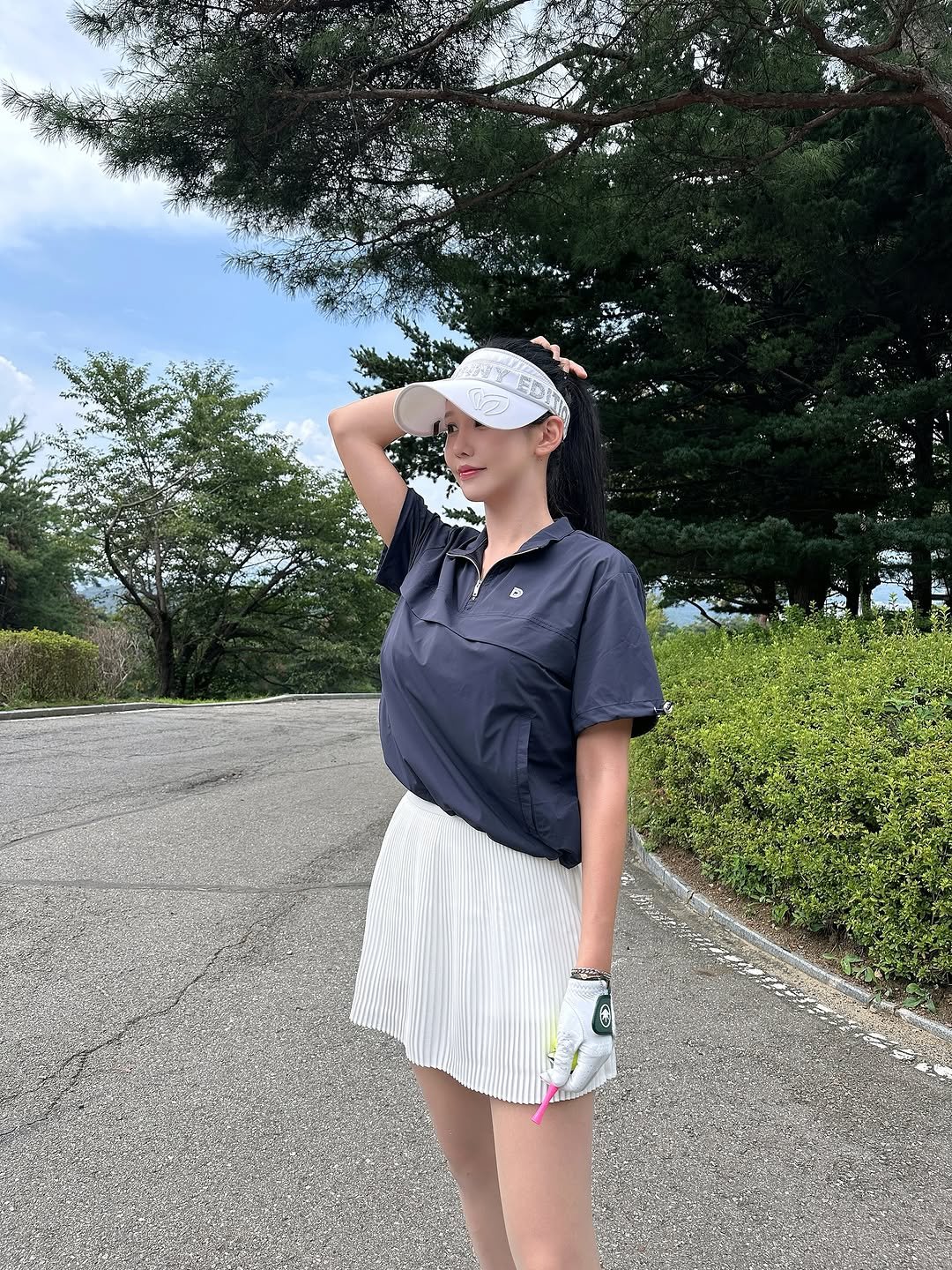 Photo shared by Lily on September 09, 2025 tagging @deekaygolf. May be an image of golf, golf club, golf course and text.