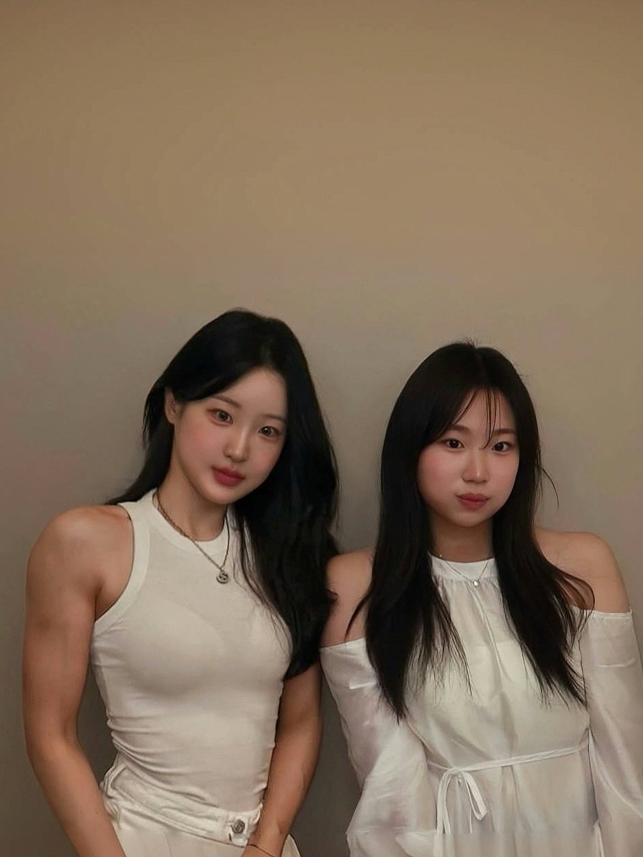 Photo shared by 에티🐻 on August 03, 2025 tagging @_yurim_0730, and @flow__gym.