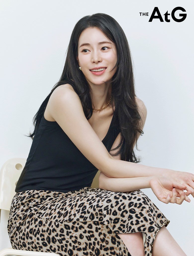 Photo shared by 임지 on February 21, 2026 tagging @the_atg_official. May be an image of one or more people, hair, sleepwear, top and text that says 'THE AtG'.