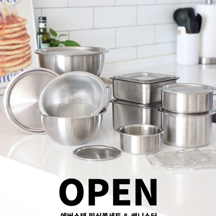 lims_cook 게시물 이미지: 💖에버스텐 믹싱볼세트 & 캐니스터 5차공구 오픈!
✨댓글에 ‘링크’ 남겨주시면...