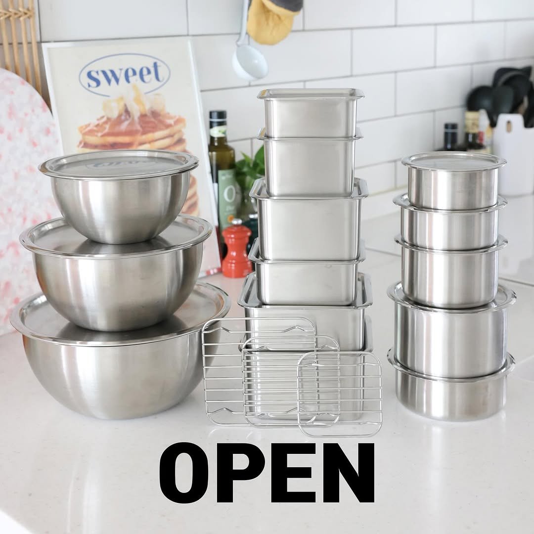 Photo by 림쓰쿡 ㅣ 집밥레시피 쉬운요리 on August 12, 2025. May be an image of cooker, steamer, container, saucepan, measuring cups, canister, strainer and text that says 'sweet OPEN'.