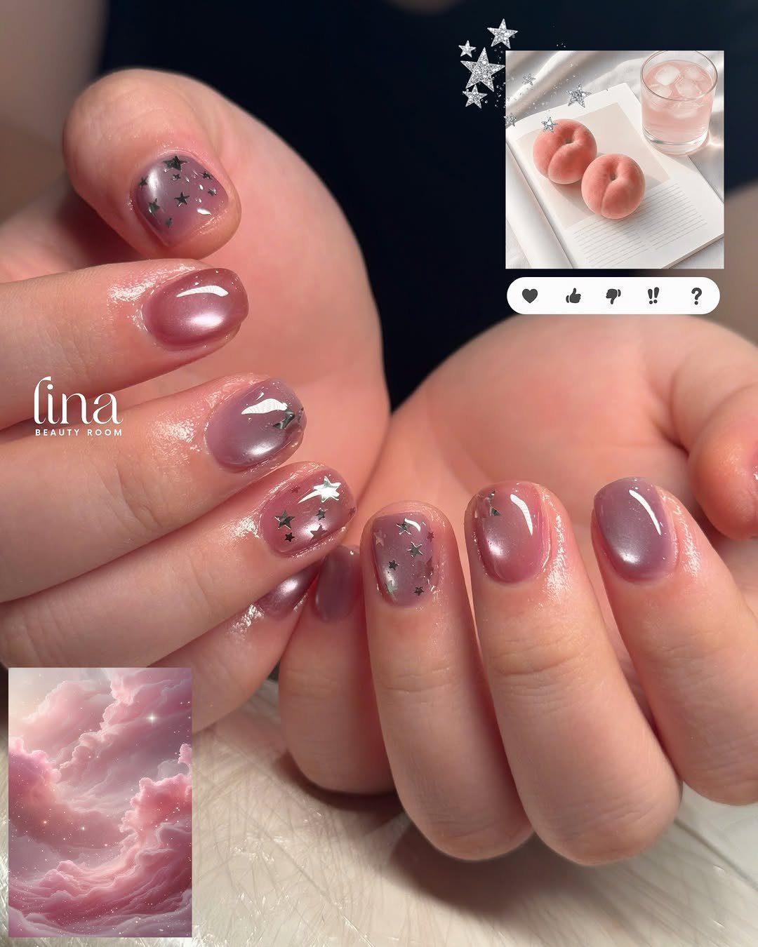 lina.beautyroom 게시물 이미지: 💯ứng dụng tuyệt đối cho team móng thật thích...