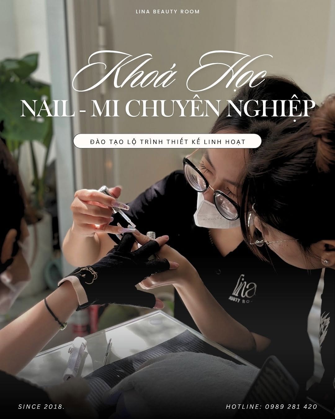 Khoá học Nail Mi Lina