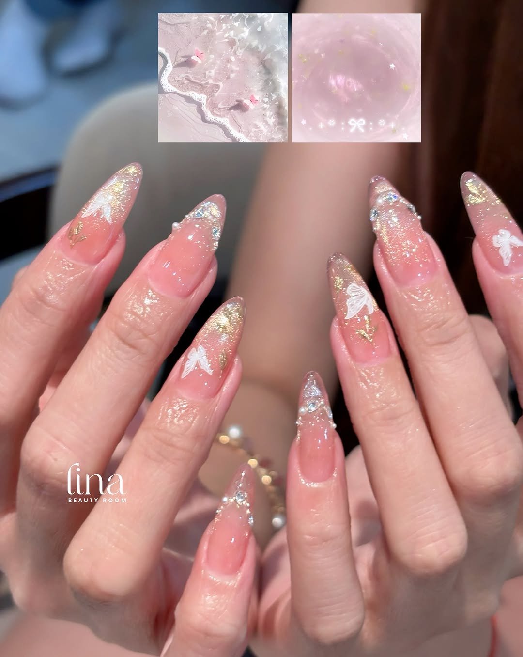 lina.beautyroom 게시물 이미지: Base hồng mix ombre mắt mèo vàng, combo sang...