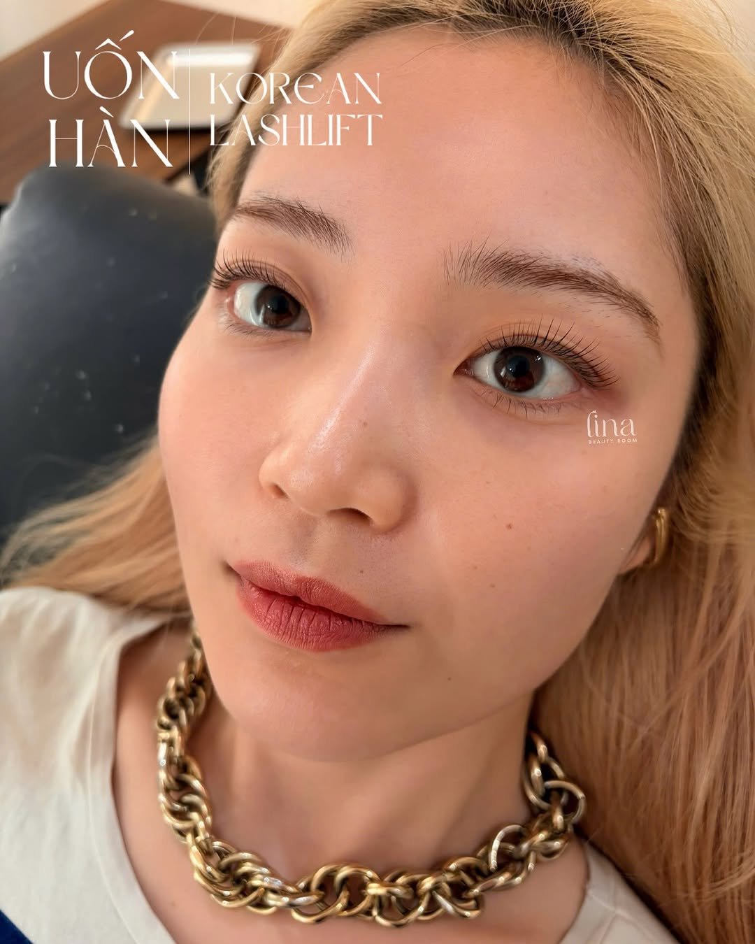 lina.beautyroom 게시물 이미지: Lash lift service — mi uốn nhà Lina cong vút...