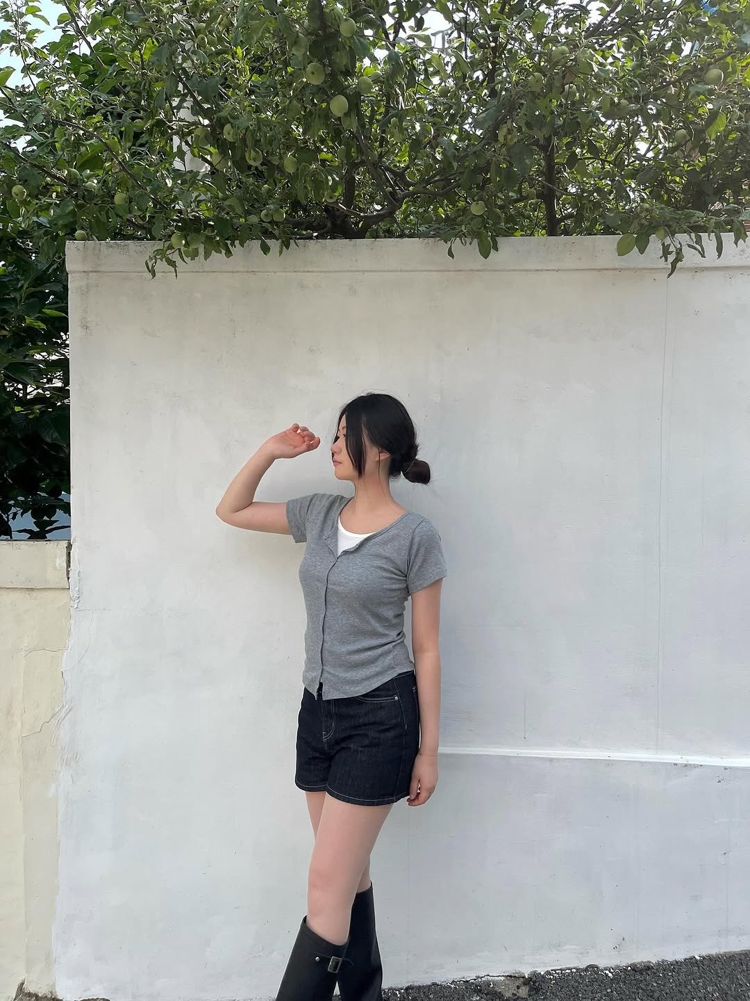 Photo by 라인라인ㅣ세이 | 부츠컷맛집  /스트레이트 체형코디 on June 18, 2025.