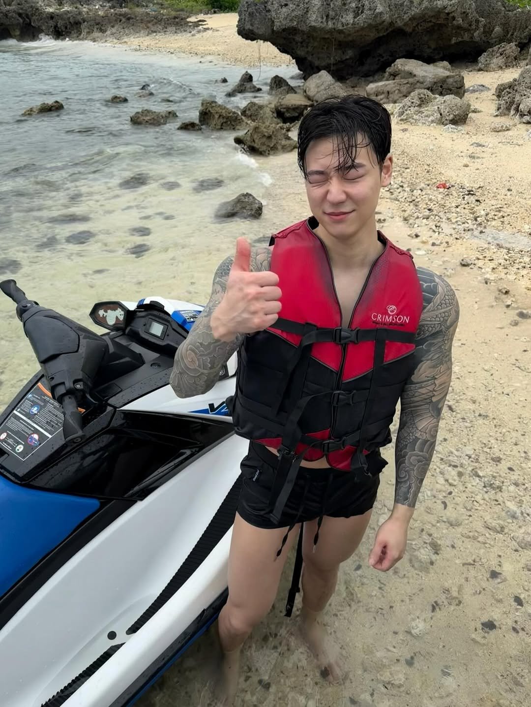 Photo by 종민 on February 03, 2026. May be an image of jet ski and text.