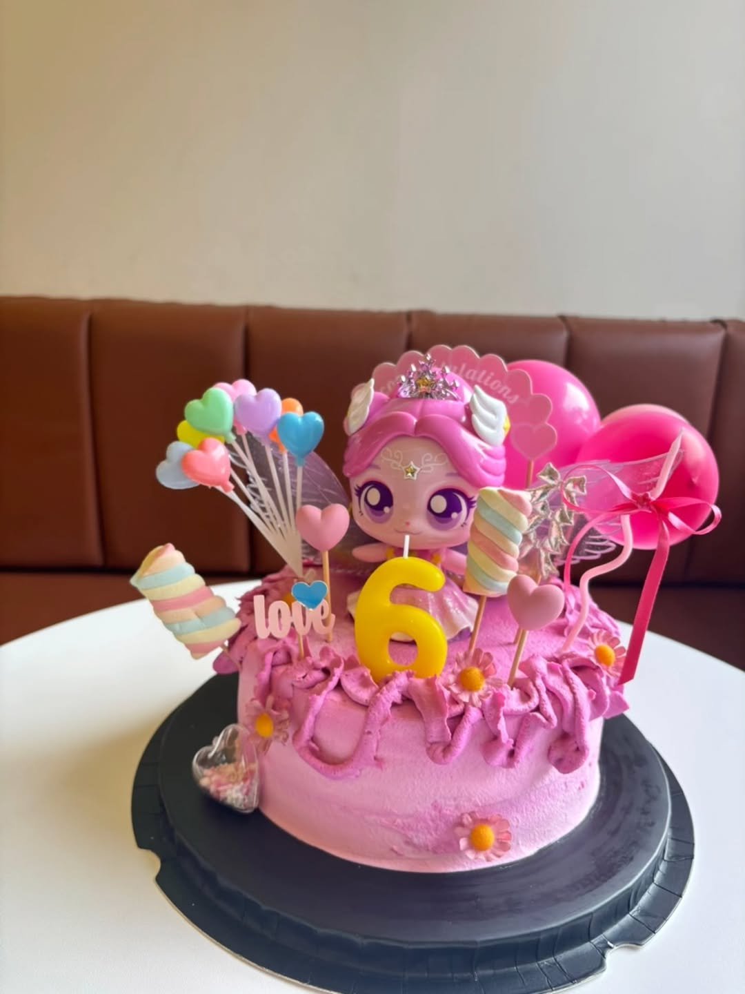 Photo by Littlemoresweet on July 02, 2025. May be an image of cake and text that says 'ations love'.