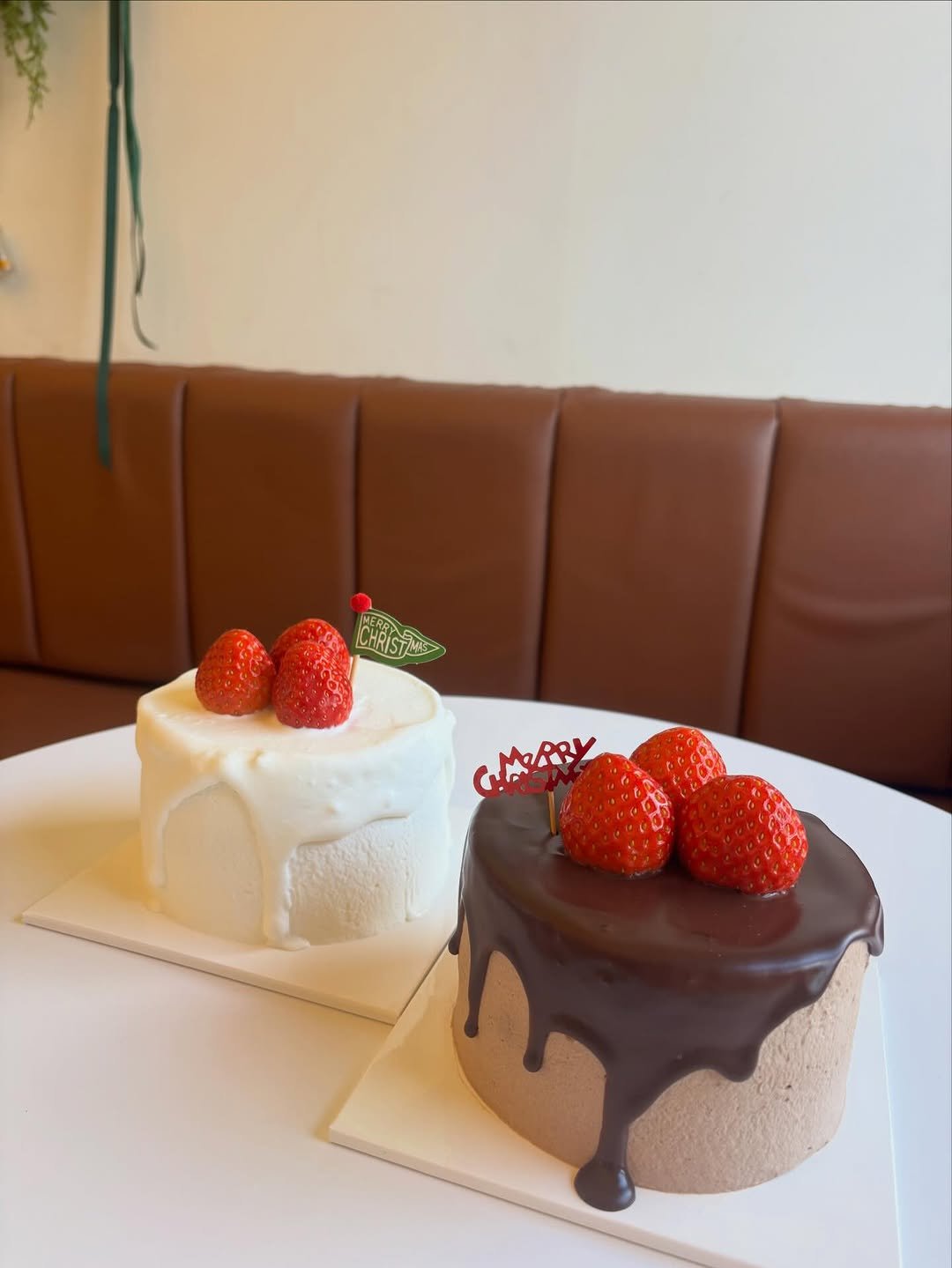 Photo by Littlemoresweet on December 24, 2025. May be an image of cake, strawberry, fruitcake and text.