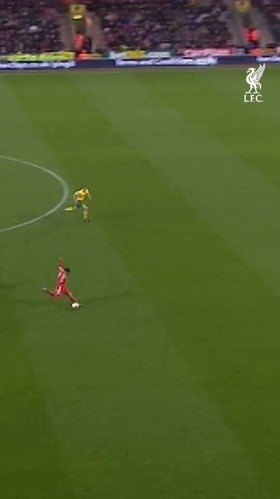 liverpoolfc 게시물 이미지: Securing the hat-trick with a goal from the...