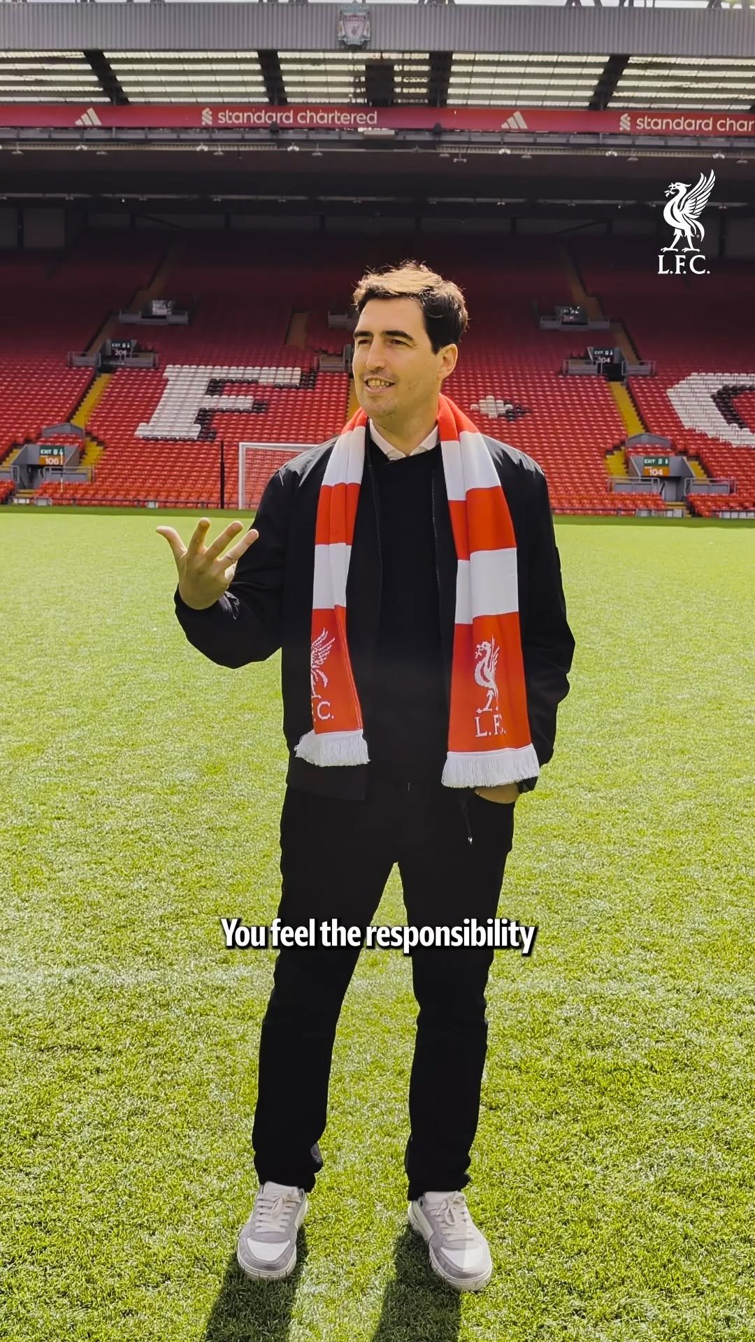 liverpoolfc 게시물 이미지: “You feel the responsibility, but also the...