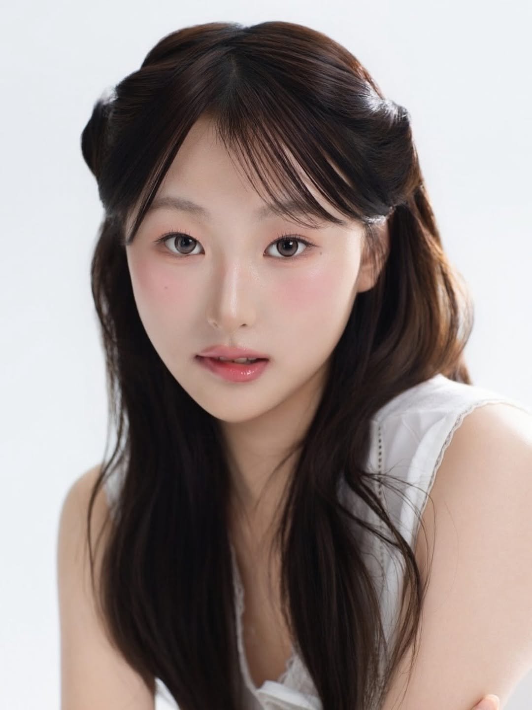 Photo by 해운대미용실•이경민포레가든• 헤어디자이너 지니 on December 19, 2025. May be an image of one or more people, hair and text.