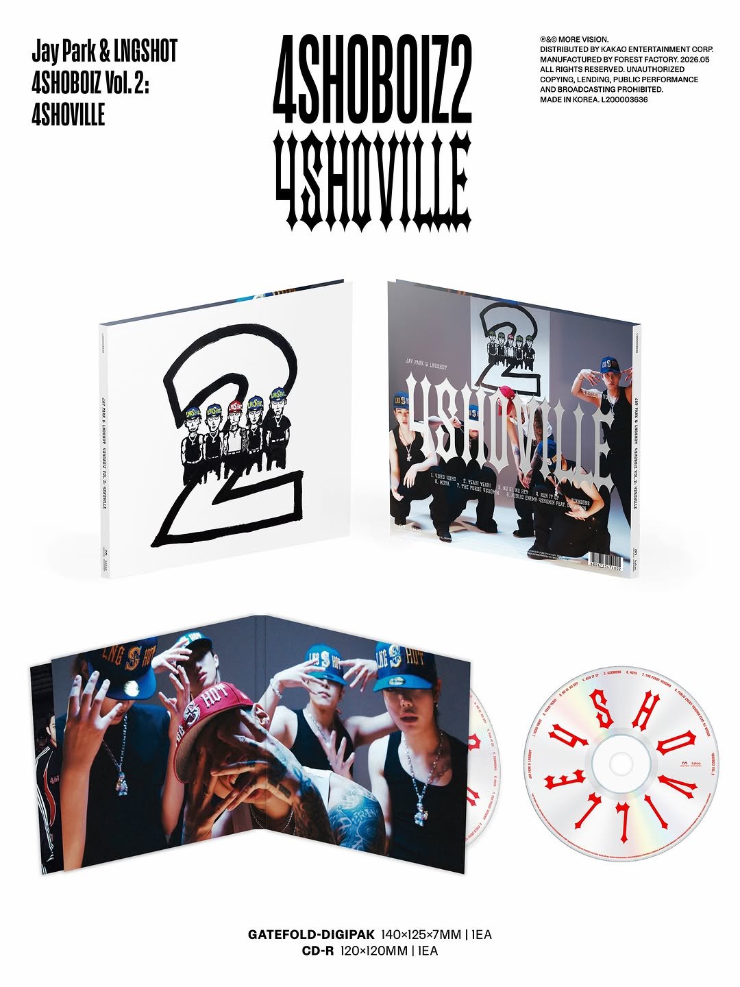 lngshot4sho 게시물 이미지: #4SHOVILLE pre-order now
Link in...