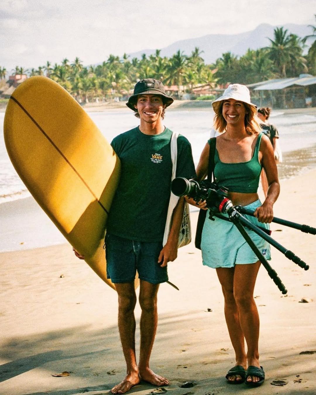 Photo shared by Longboard surf retreats on July 30, 2023 tagging @elise.laine, and @dan_pascacio.