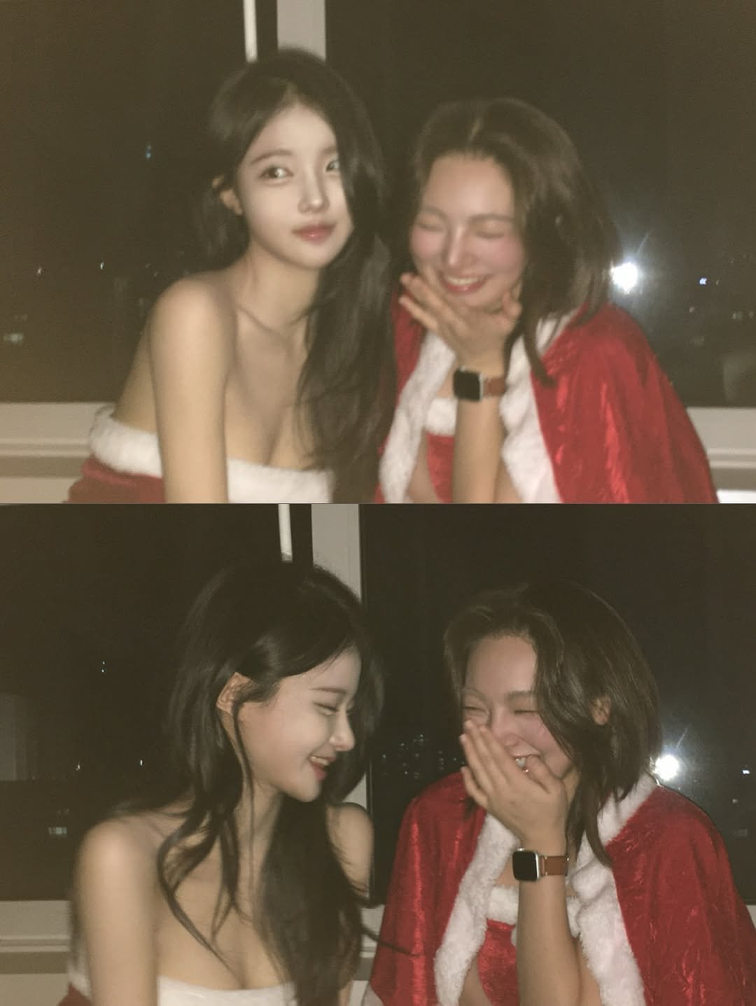 Photo by 룩캣미ㅣ징니🐈 on December 28, 2025. May be an image of one or more people, hair and text.