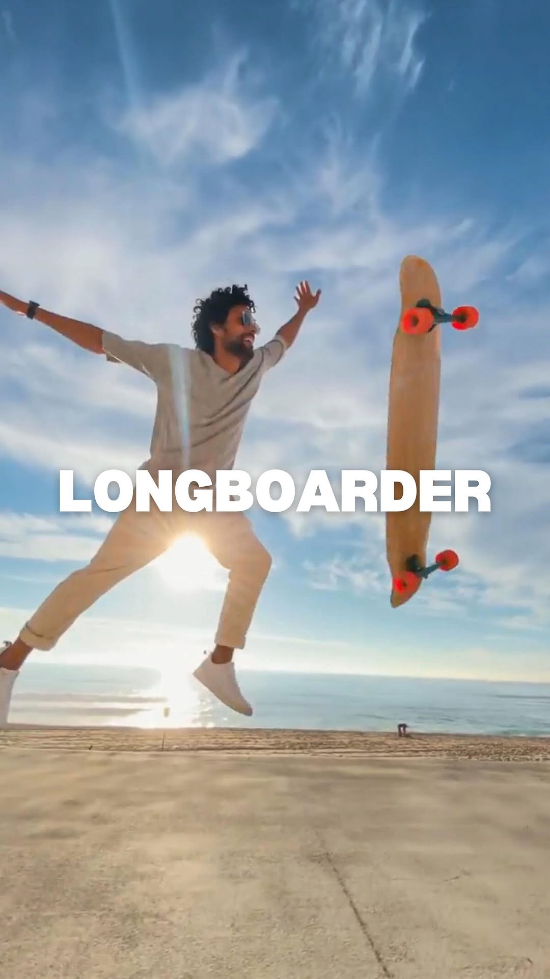 lotfiwoodwalker 게시물 이미지: Life’s good ☀️ 🛹 🌊 
I’ve been vibing to this...