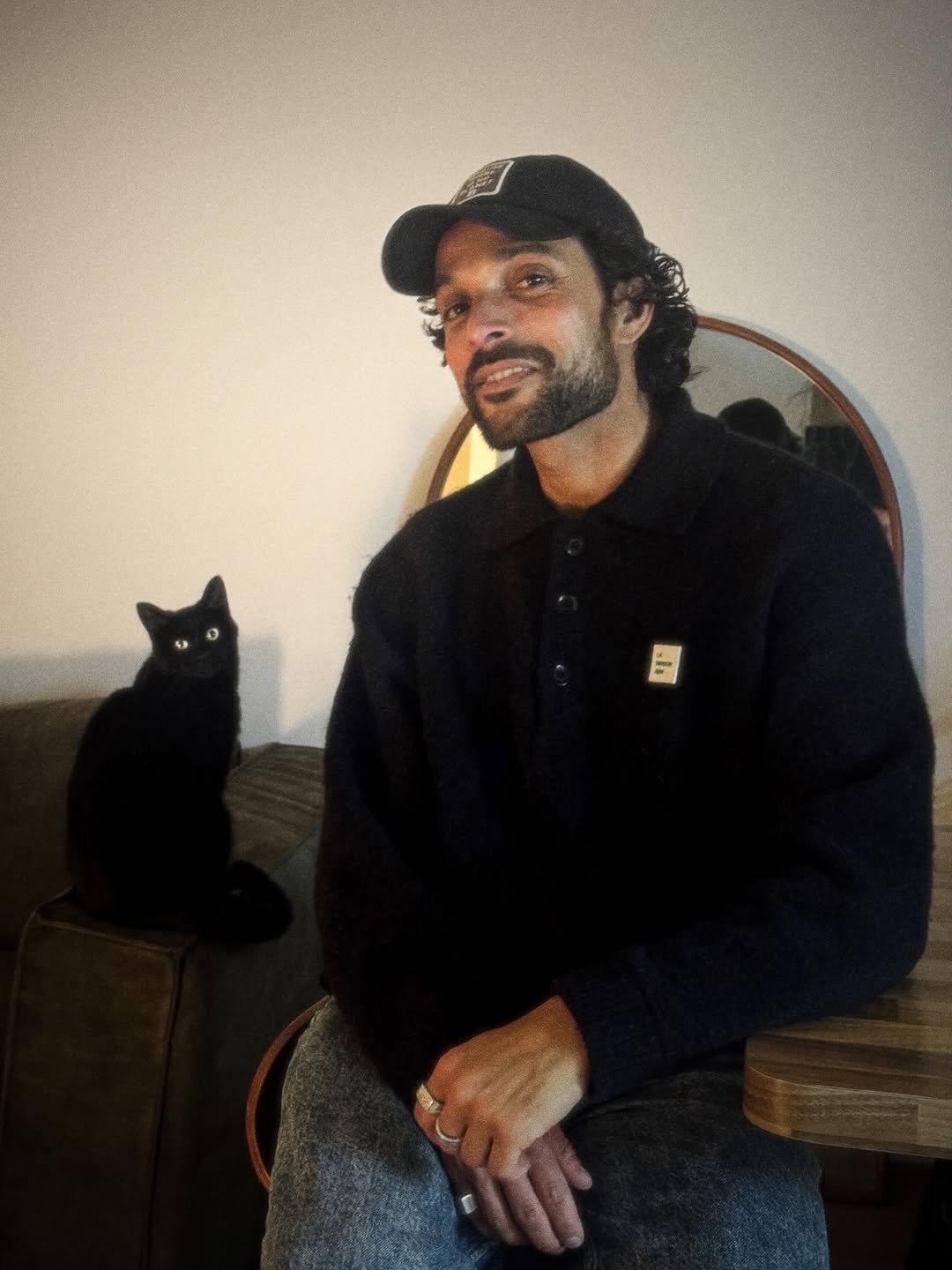 Photo by Lotfi Lamaali on February 04, 2026. May be an image of one or more people, beard, kitten and text.