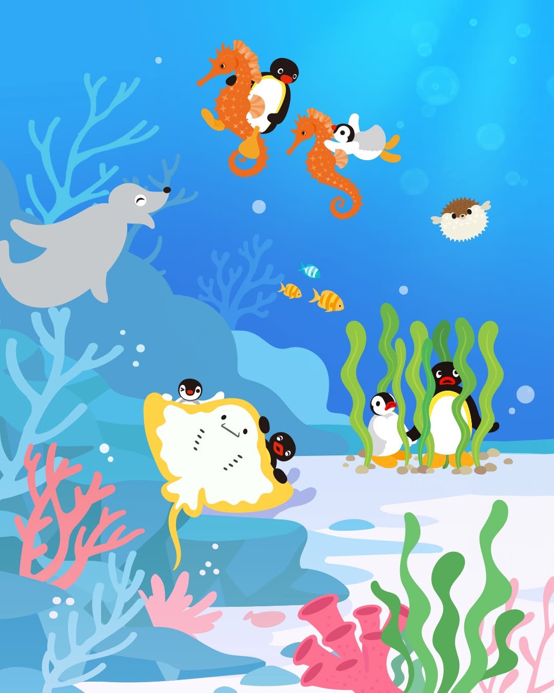 lotteworld_aquarium 게시물 이미지: 눗눗! 캡틴핑구와 대항해

🐧 핑구 보러 올 사람~? 🙋‍♀️🙋‍♂️

💙 핑구 X...
