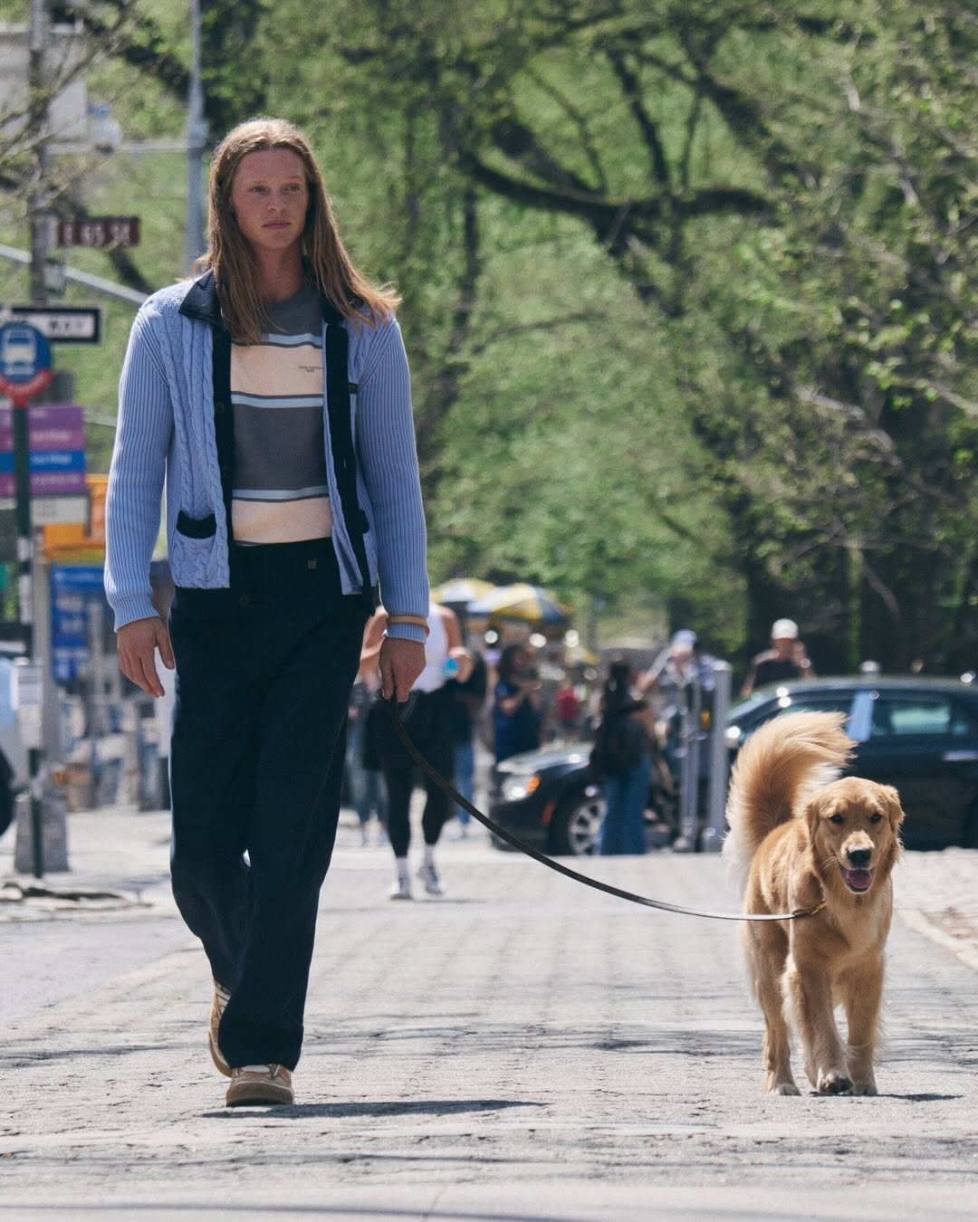 louisvuitton 게시물 이미지: Pre-Fall 2026. Ambling through Central Park...
