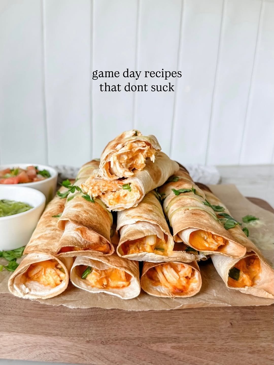 Photo by hannah kling on February 06, 2026. May be an image of burrito, gyro, sushi, tortilla and text.