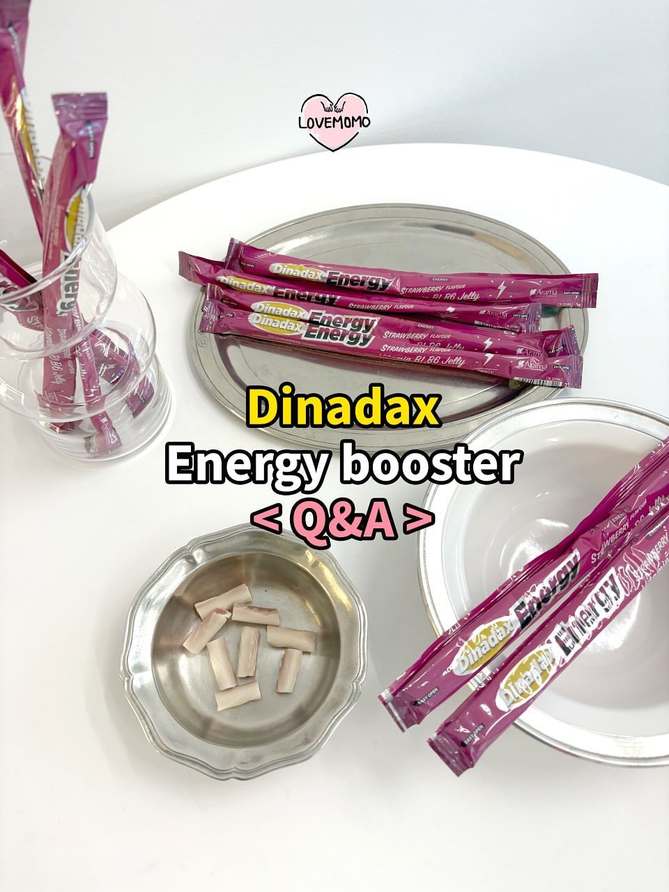 Photo shared by ok myeongji on November 12, 2025 tagging @lovemomomom_official. May be an image of medicine and text.