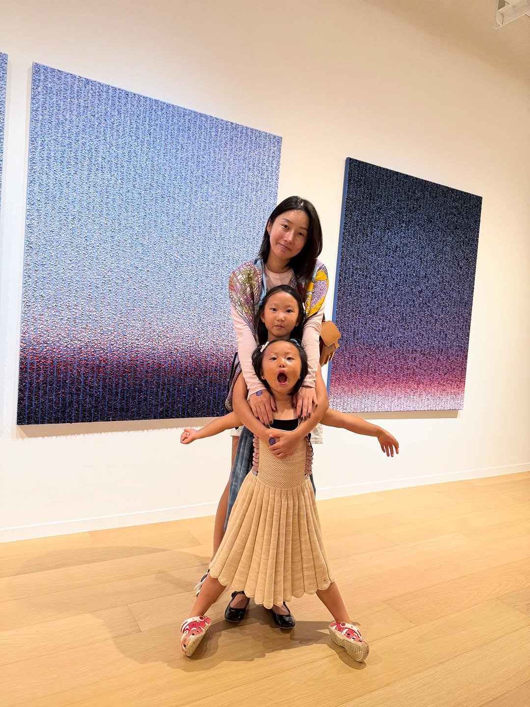 Photo by ok myeongji on September 29, 2025. May be an image of 1 person, child and text.