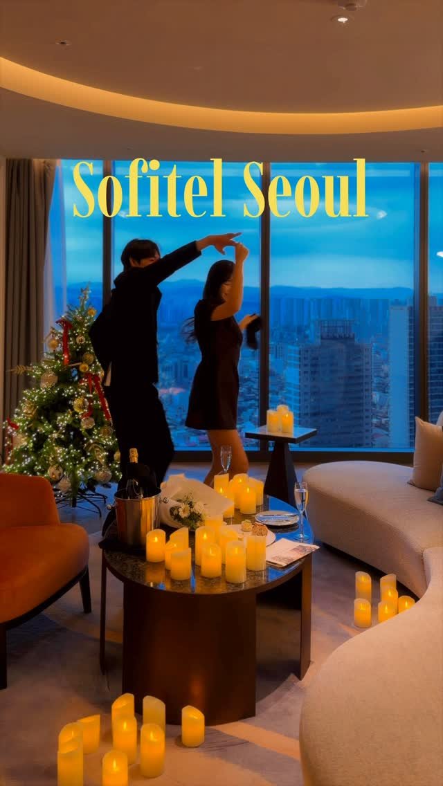 lovyeun 게시물 이미지: 호텔을 예약했는데 .. 영화속에 도착했다.. 🎬 서울에서 가장 로맨틱한 호텔을...