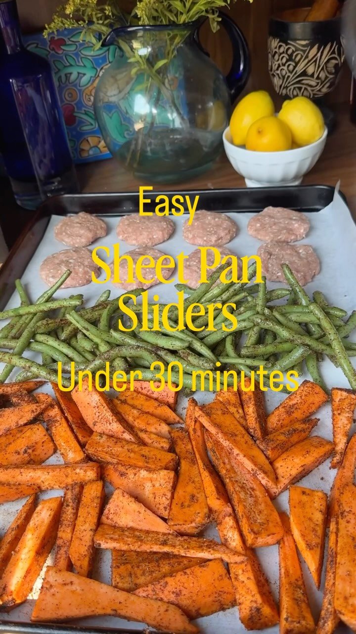 lowcarbnorma 게시물 이미지: Sheet Pan High-Protein Slider Dinner in 30...
