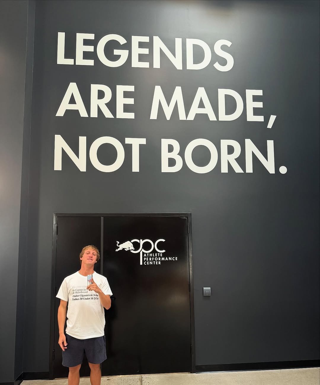 Photo shared by Lucas Fink on August 06, 2025 tagging @redbull. May be an image of 1 person and text.