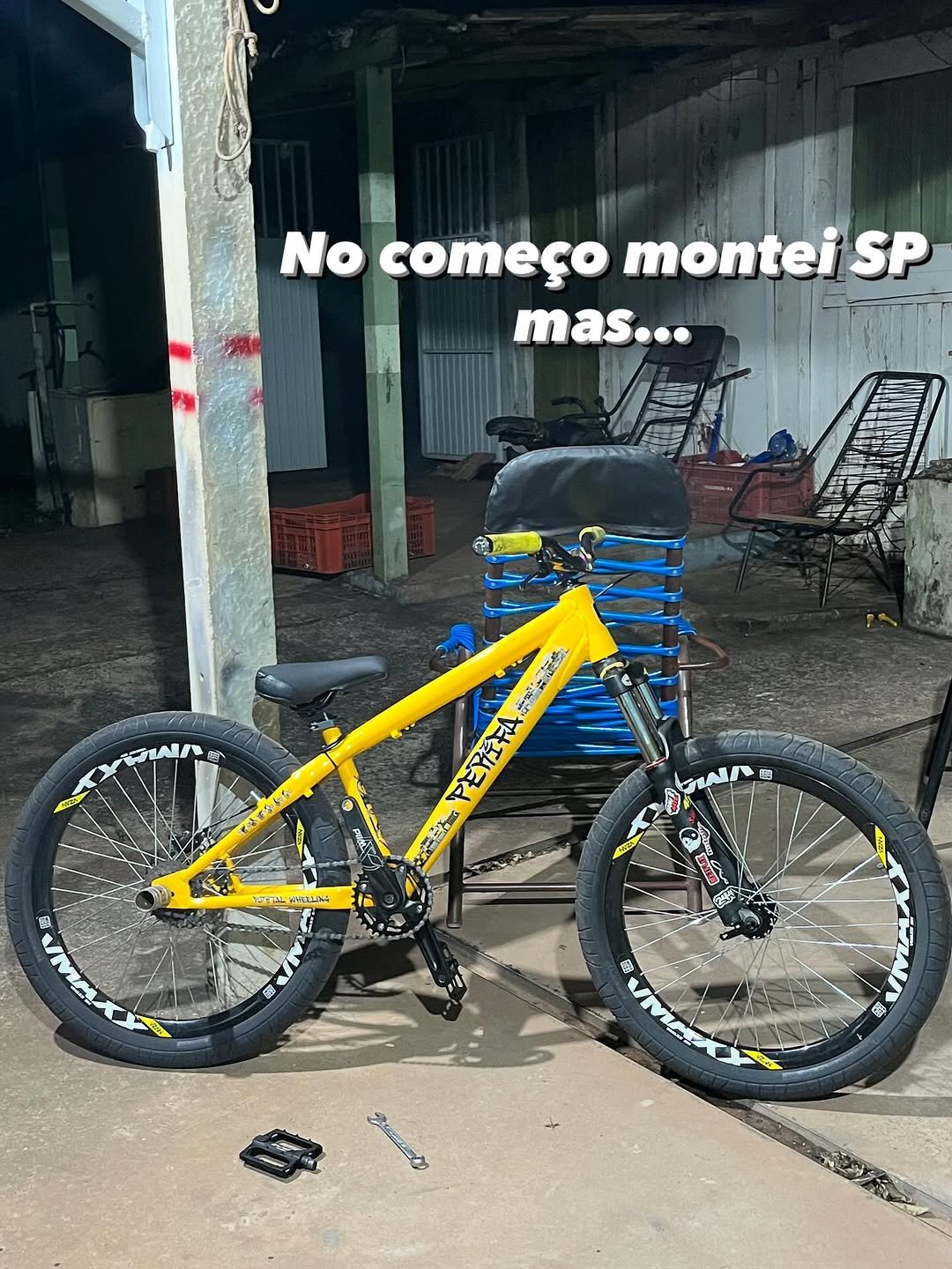 Photo shared by Lucas Parisato on October 01, 2025 tagging @portalwheeling. May be an image of bicycle and text.