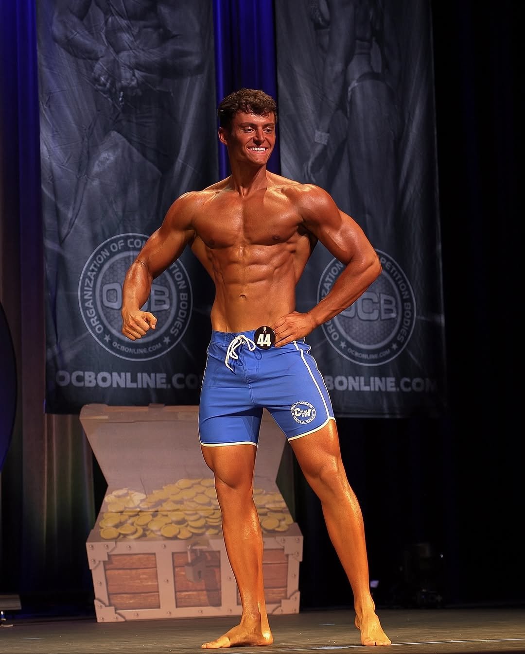 Photo by Lucas Popan on September 21, 2025. May be an image of body building.