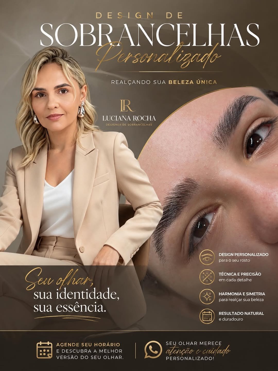 lucianagrocha 게시물 이미지: Design de Sobrancelhas Personalizado,
Seu...