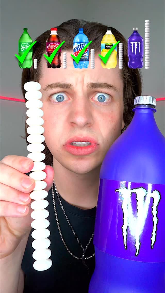 lukedidthat 게시물 이미지: Giant Soda + Mentos Challenge 🥤😳 #challange