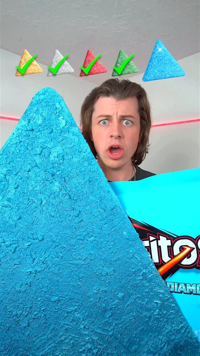 lukedidthat 게시물 이미지: Giant Rare Doritos ASMR 🤤 #challenge