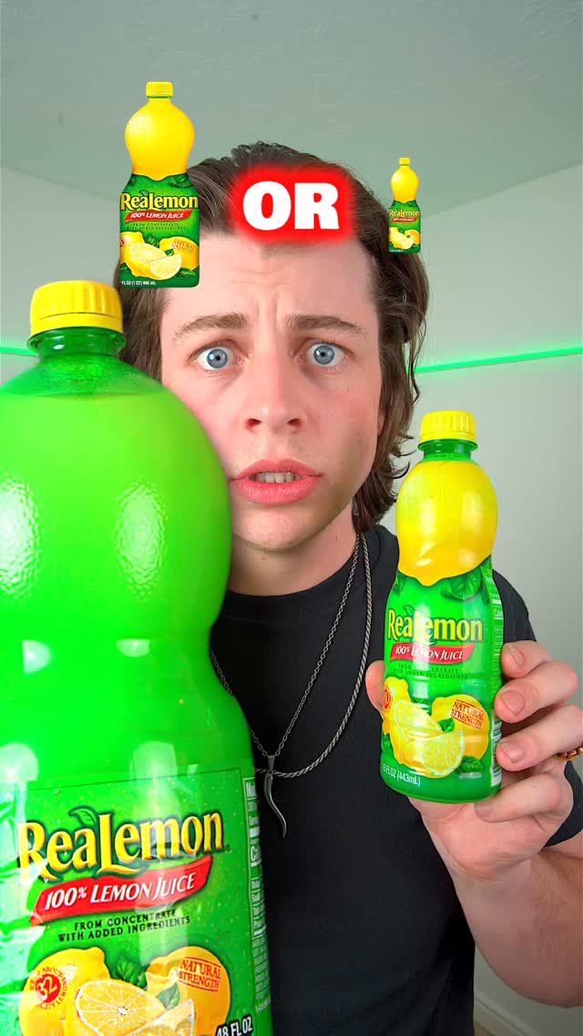 lukedidthat 게시물 이미지: Giant OR Tiny!? 🤤 (Sour Challenge) #challenge